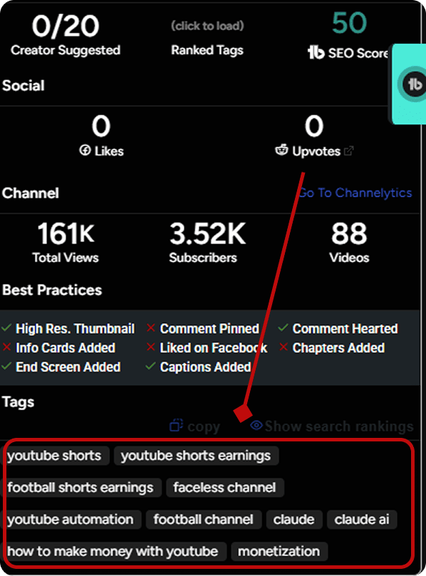 Nigerian YouTubers adding video tags