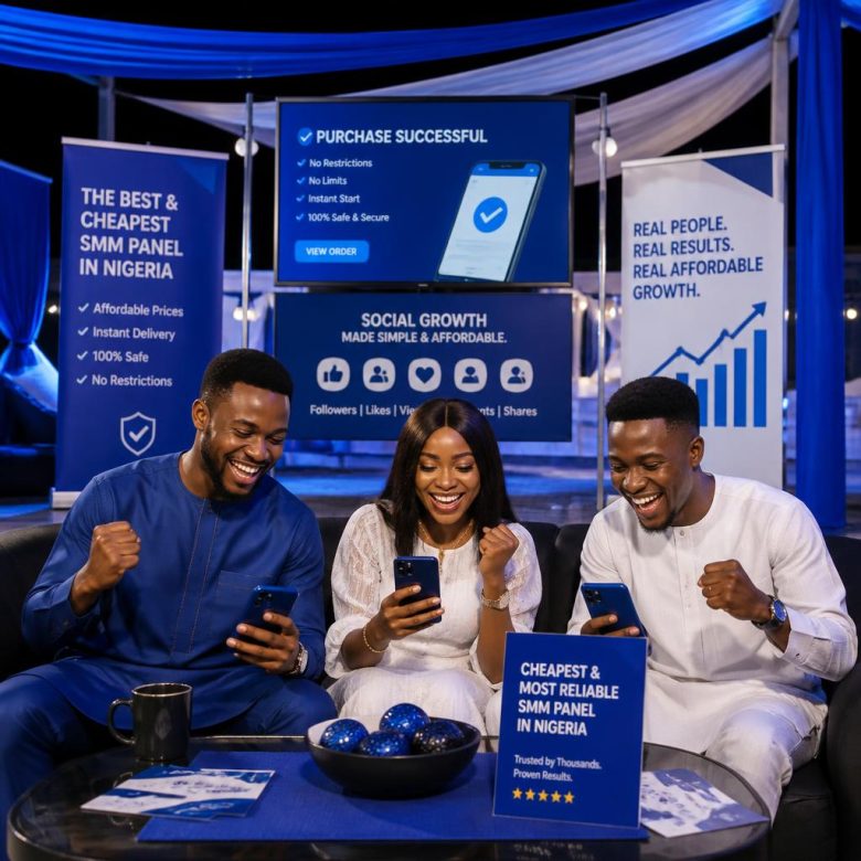 Nigerians using phones with crimson red theme
