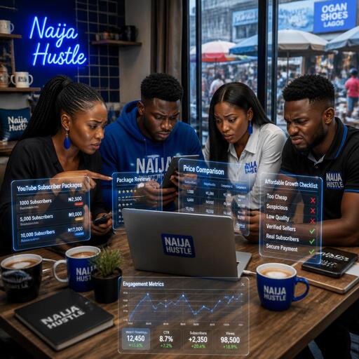 Nigerian creators buying cheap YouTube subscribers