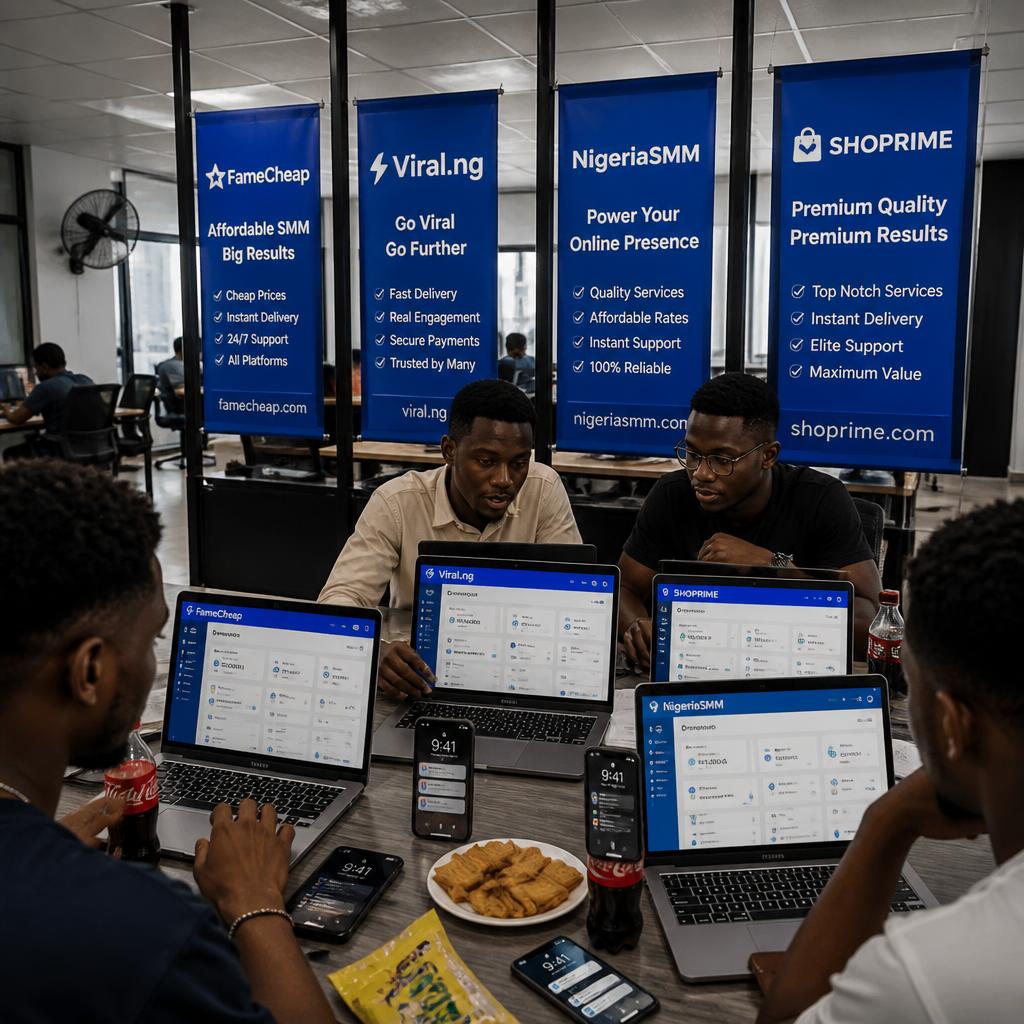Naija youth reviewing SMM platforms