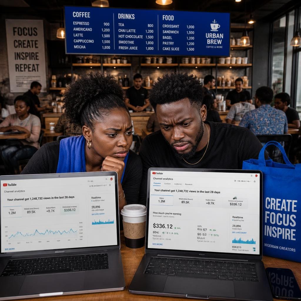Nigerian creator confused about low RPM