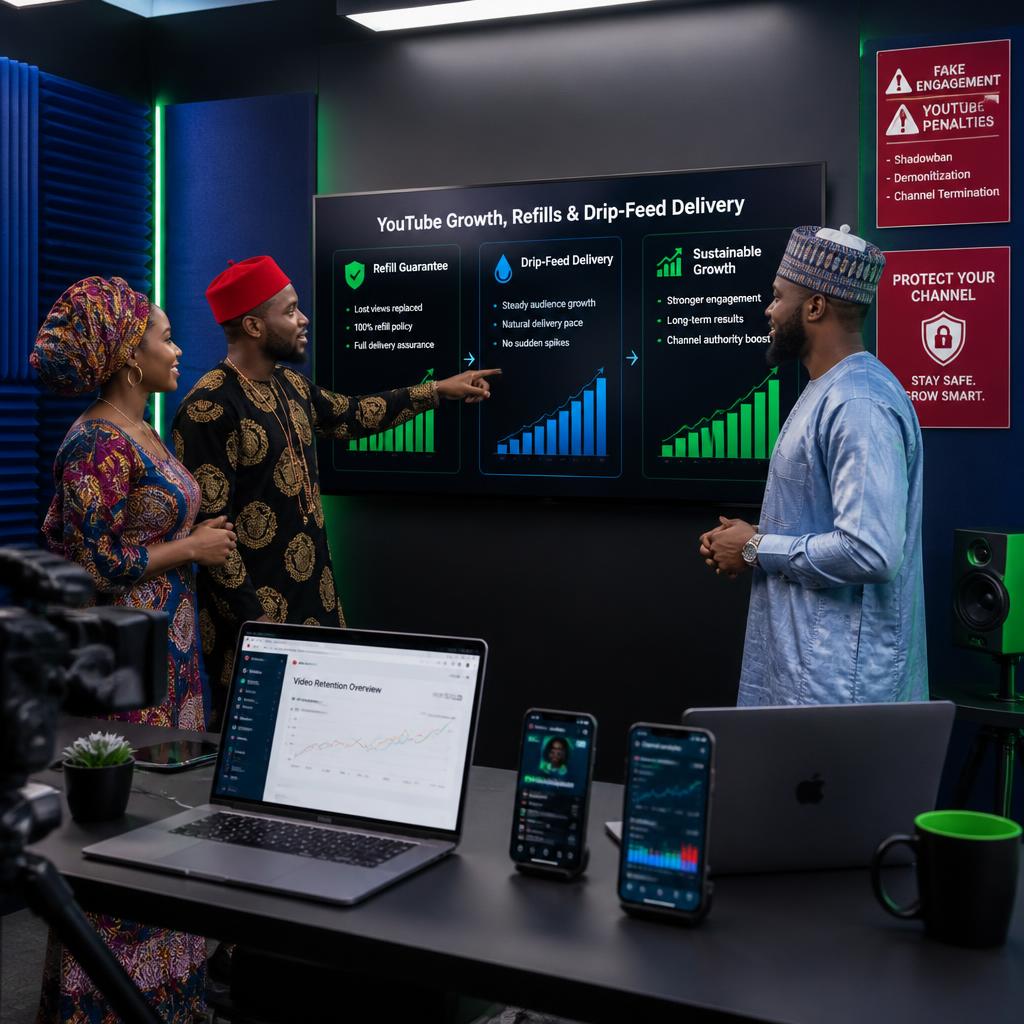 Nigerian YouTube creators ensuring safe growth