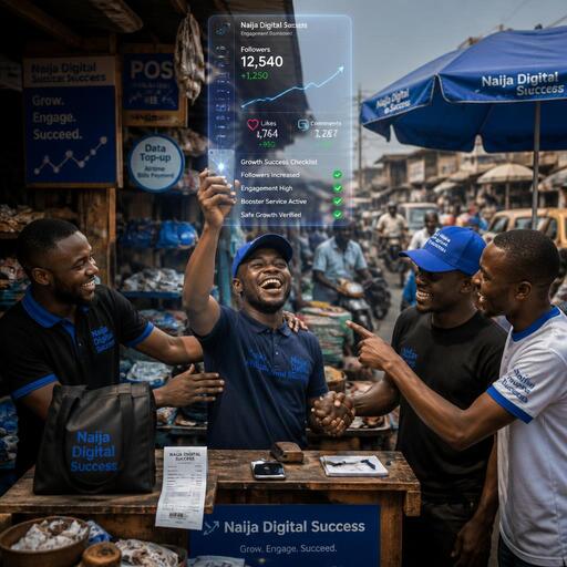 how to grow on social media in Nigeria fast