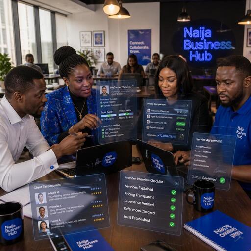Entrepreneurs comparing package options