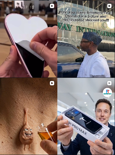 POV: You asked Billionaire Femi Otedola for a picture and His response shocked you!!! MAY INTERNATIONALLY PROMAX" with no other context.