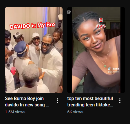 YouTube Shorts viral video screenshot