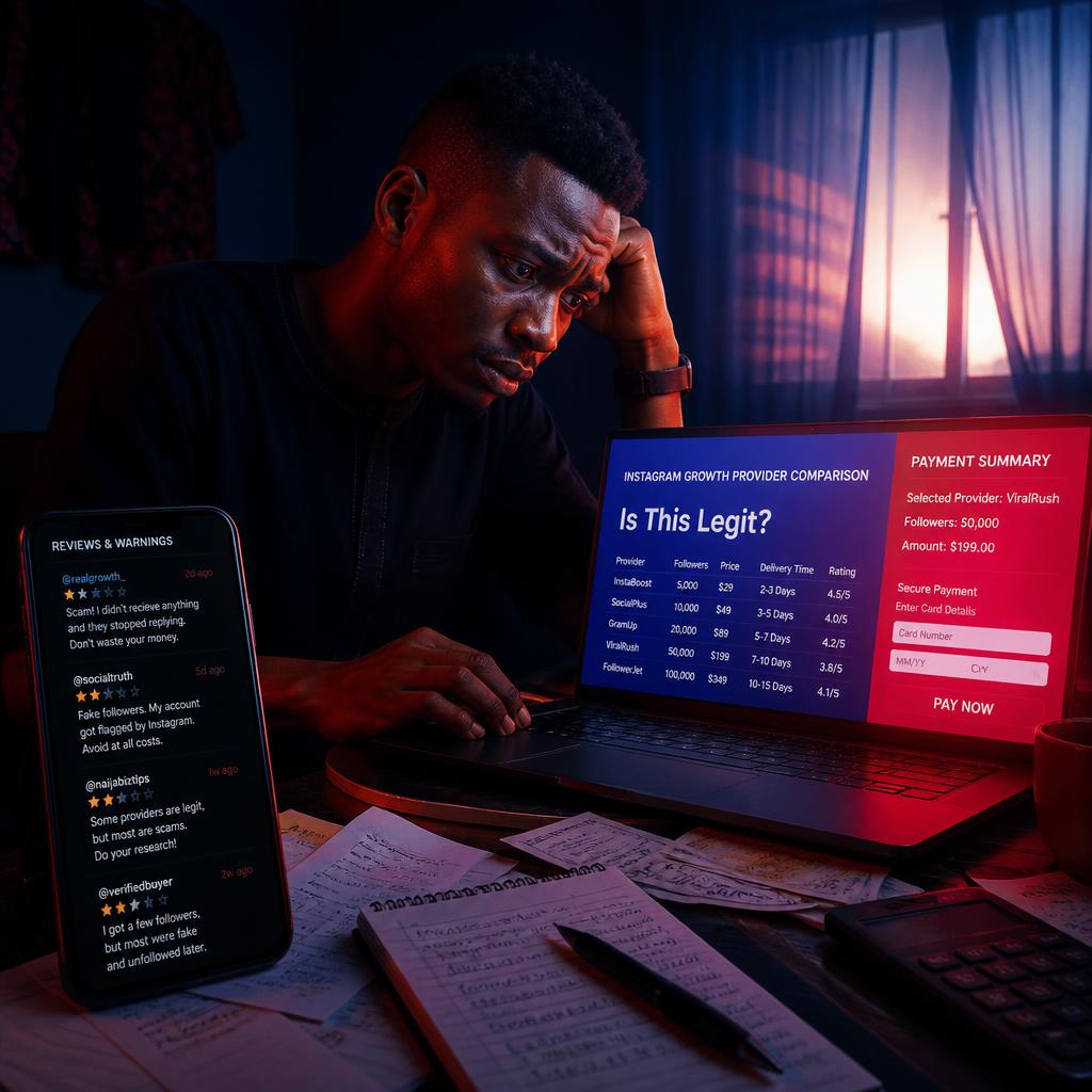 Safe Instagram growth service Nigeria