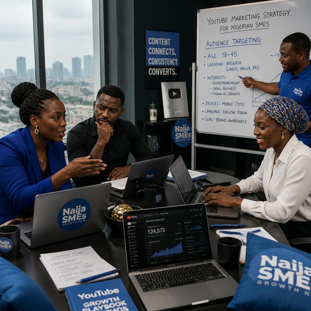 Nigerian business owners planning YouTube content