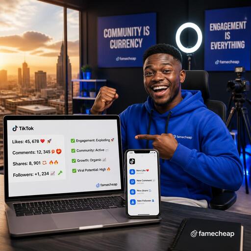 Naija youth enjoying TikTok with phones
