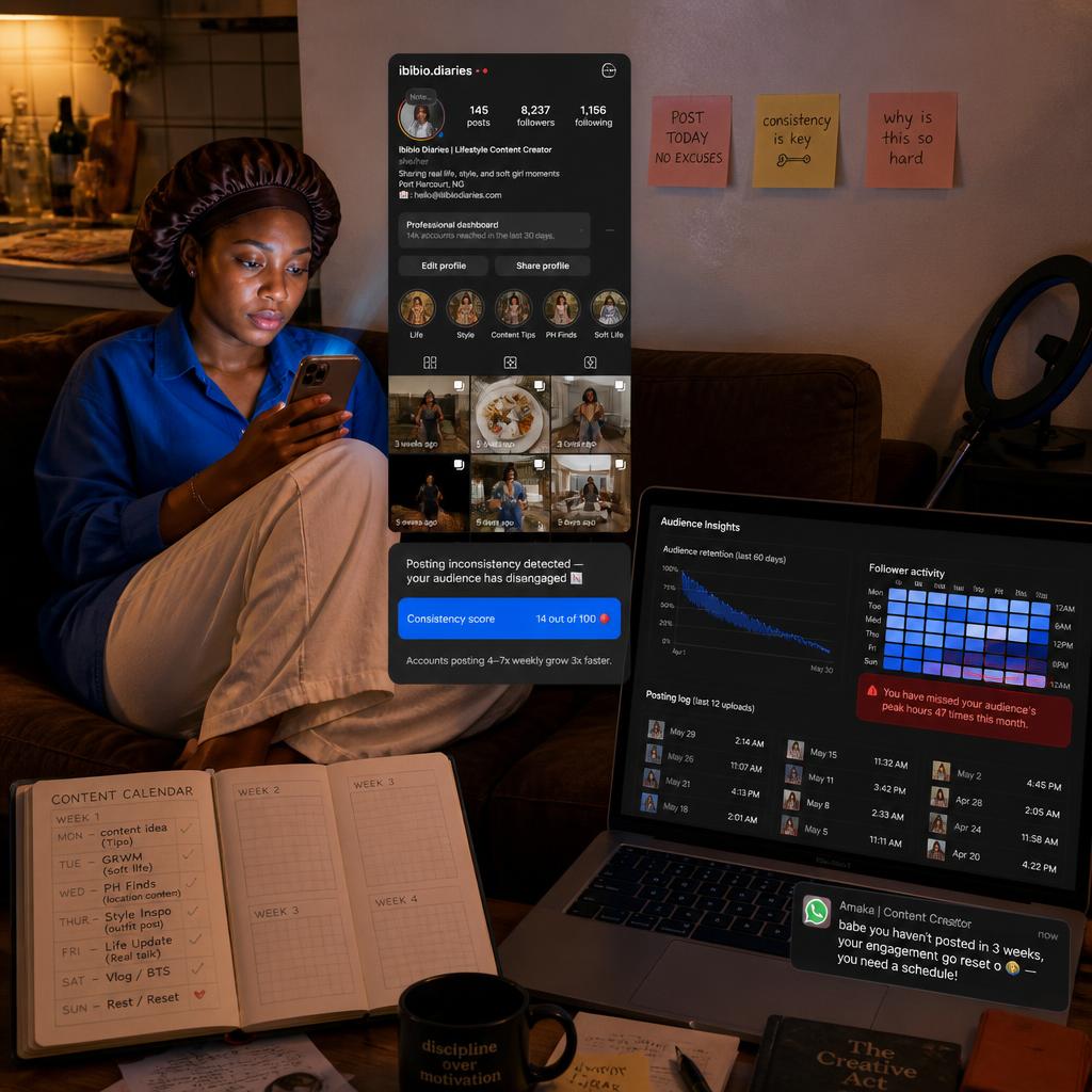 Nigerian creator chasing numbers