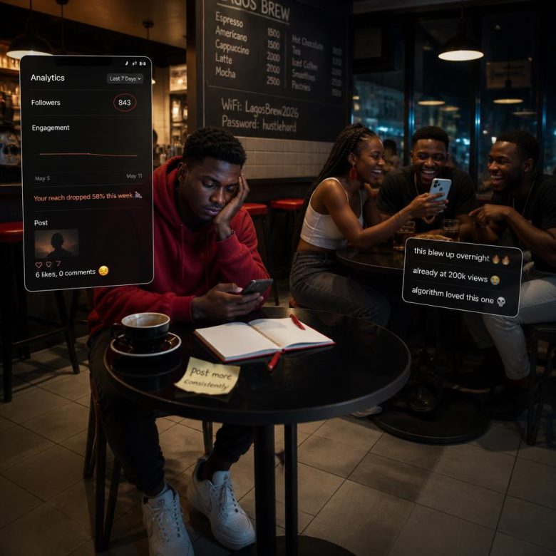 Nigerian creator frustrated with Instagram growth