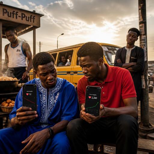 Naija youth scrolling Instagram feed algorithm explained