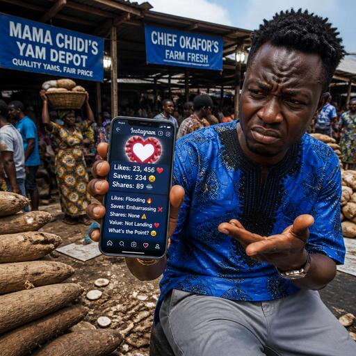 Instagram likes vs saves comparison in yam market