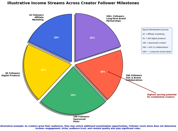 Nigerian creators monetization levels