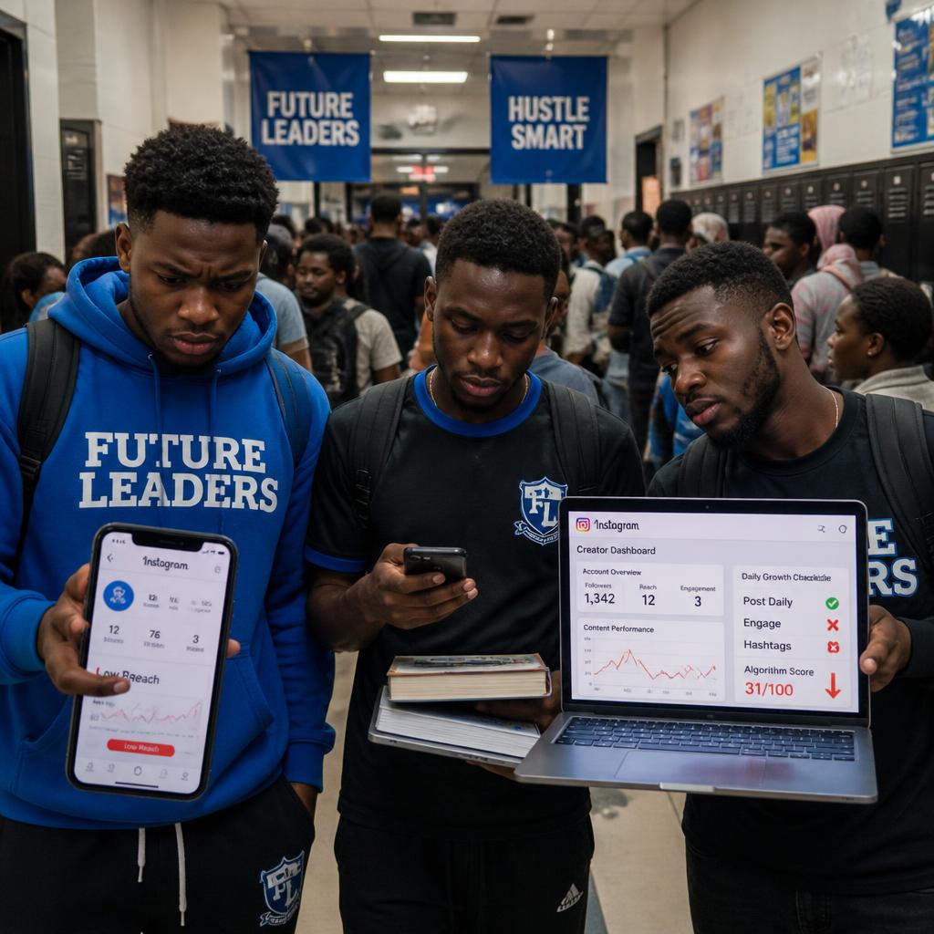 Nigerian students facing Instagram growth challenges