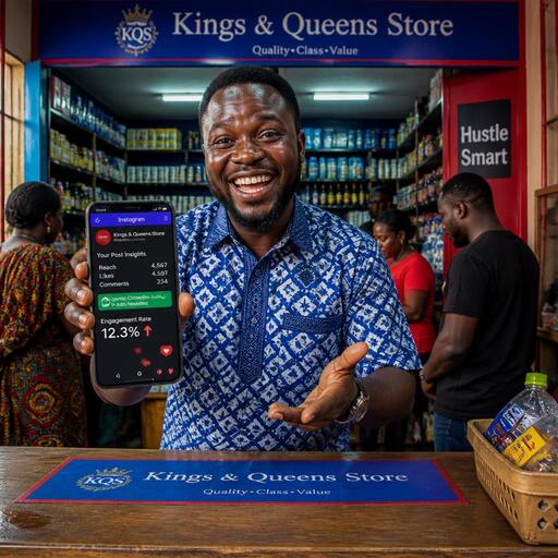 Nigerian entrepreneur boosting Instagram posts organically without ads