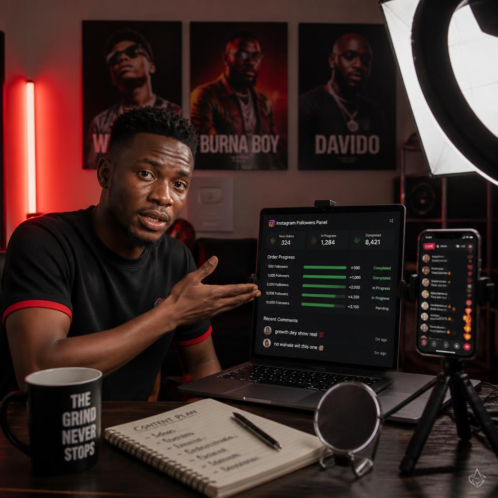 Nigerian creator sharing perspective on Instagram followers panel