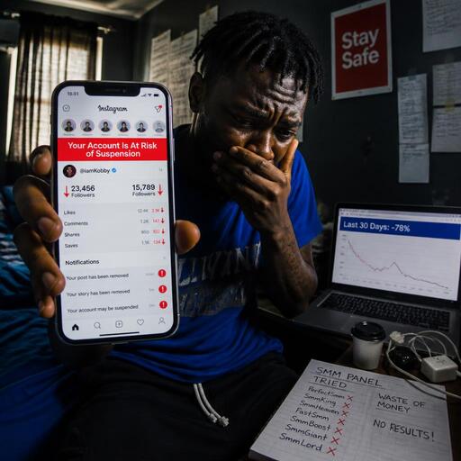 Nigerian creator facing account suspension risk