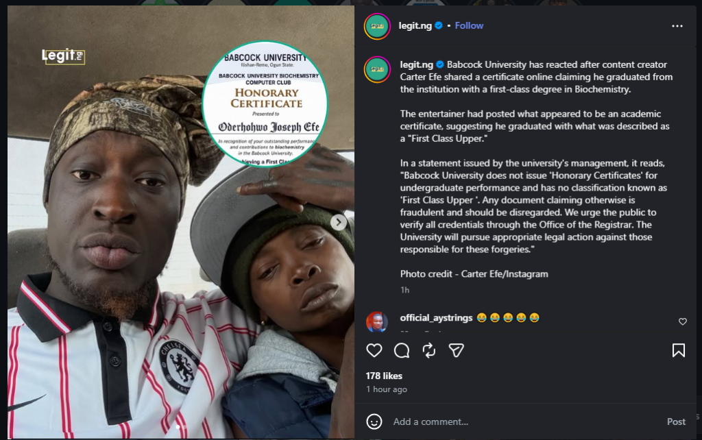 Engagement and organic posting
