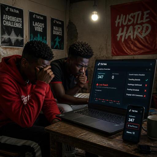 Naija youth frustrated with TikTok growth hacks