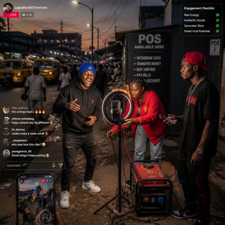 Nigerian TikTok street vibes