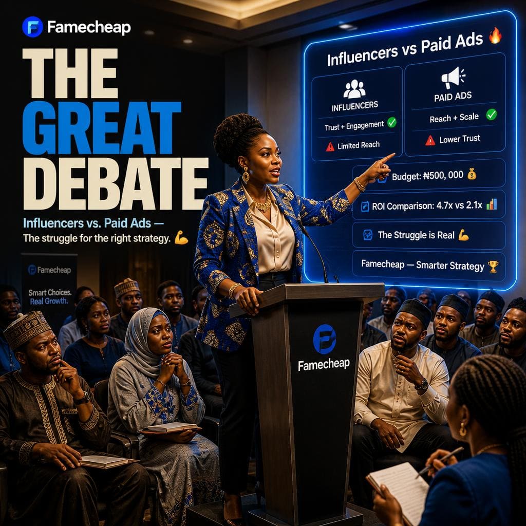 Influencer vs paid social decision-making for Nigerian small businesses