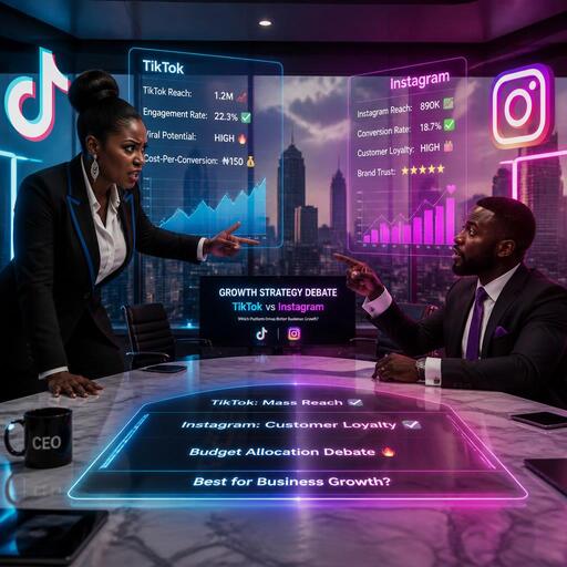 Instagram vs TikTok for Nigerian businesses