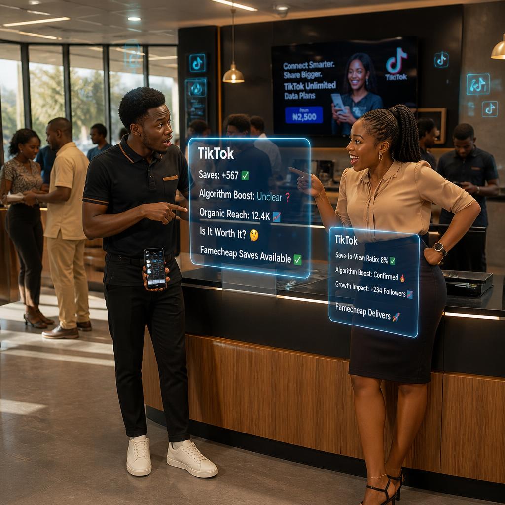 Purchase TikTok saves to boost algorithm explained in Nigerian lifestyle