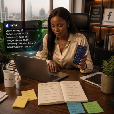 Nigerian entrepreneur boosting social media accounts