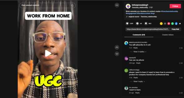 How Nigerian influencers monetize Instagram with UGC and services