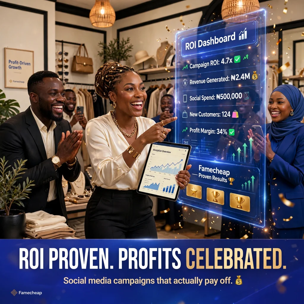 Line chart showing ROAS and attributed revenue growth