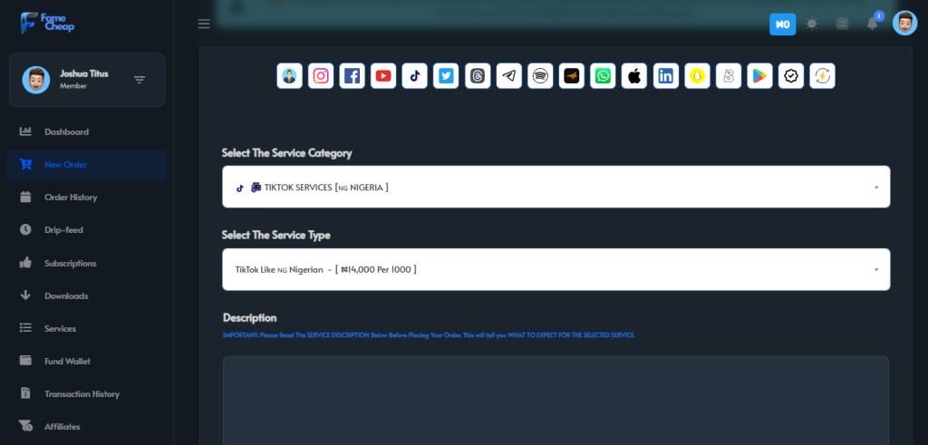 Step 2: Select boosting option and set budget