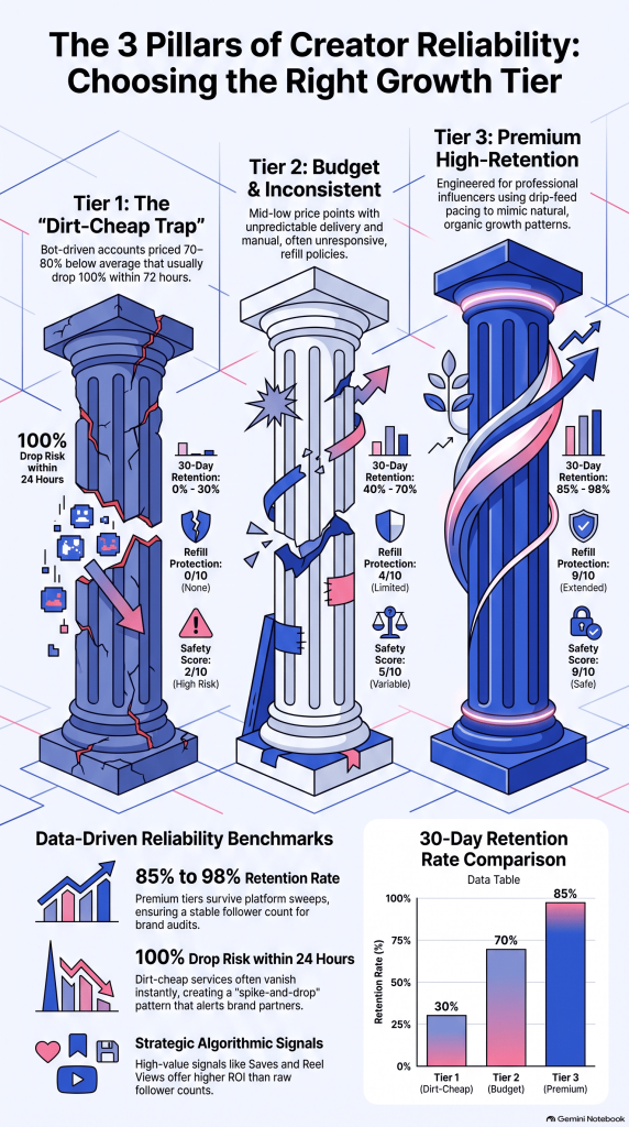 Bar chart showing TikTok content pillars for brand readiness