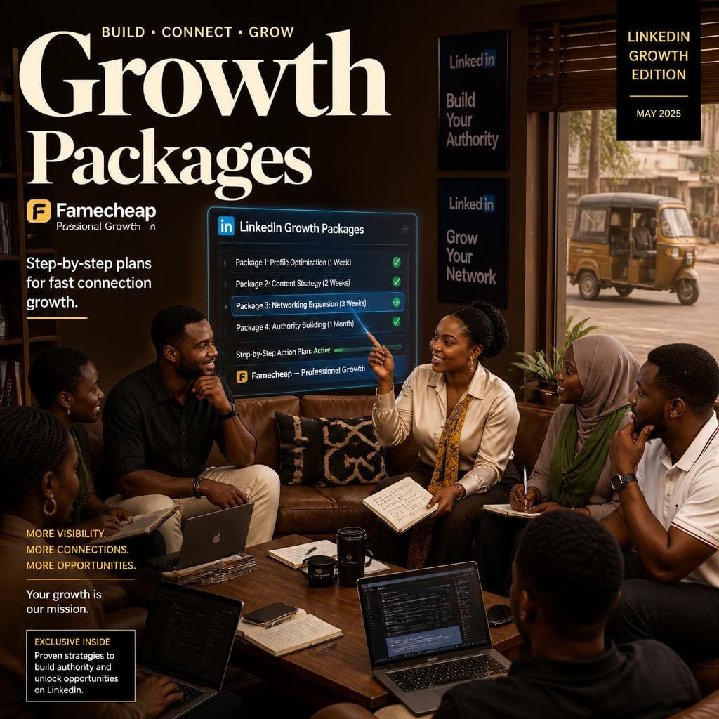 Nigerian professionals applying LinkedIn connection growth steps