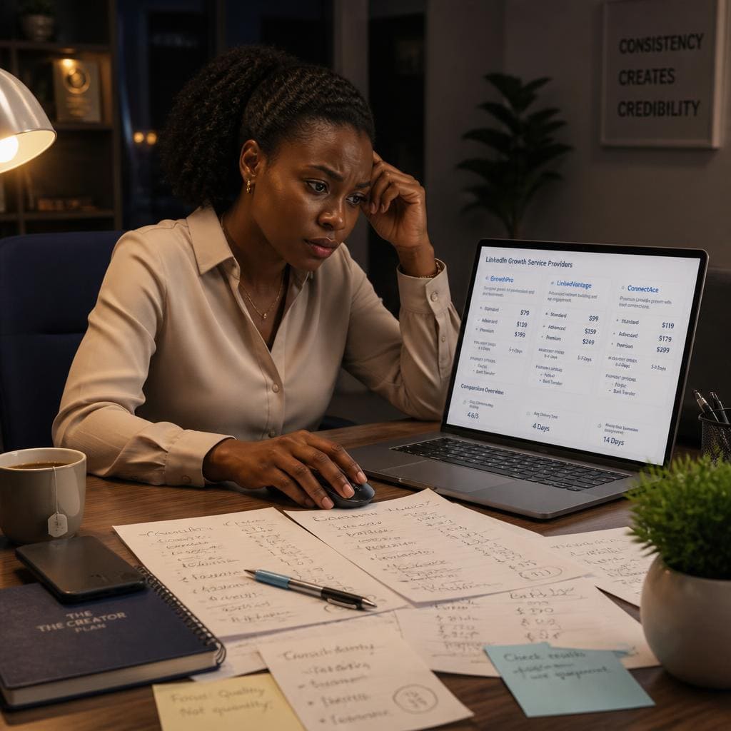 Compare LinkedIn growth providers with safety, speed, and naira payment options
