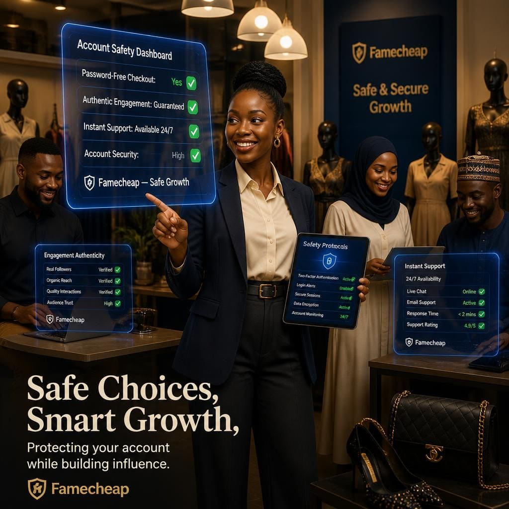 Nigerian creators evaluating LinkedIn follower providers for account safety and support