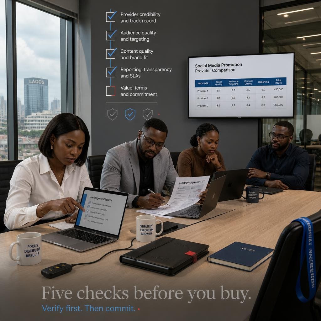 How to choose a social media growth service Nigeria explained visually