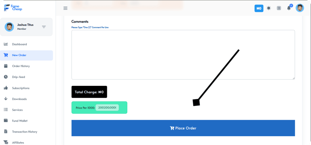 Famecheap delivery monitoring histogram.