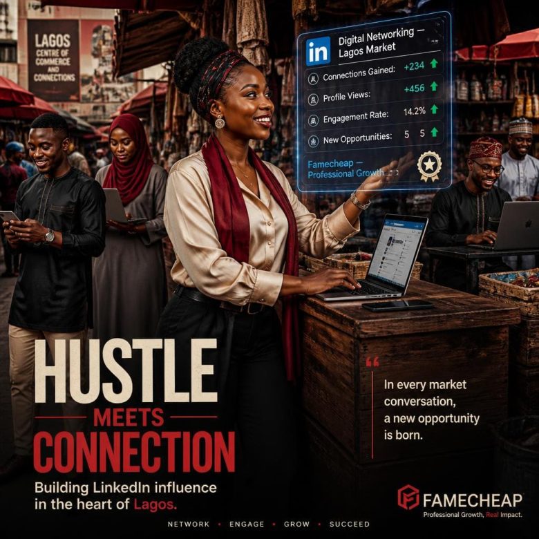 Nigerian professionals expanding LinkedIn networks with confidence and purpose