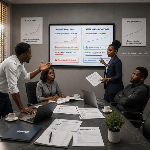Is an SMM panel safe for LinkedIn account growth Nigeria