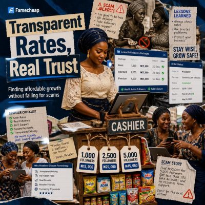 LinkedIn followers Nigeria feature dashboard comparison