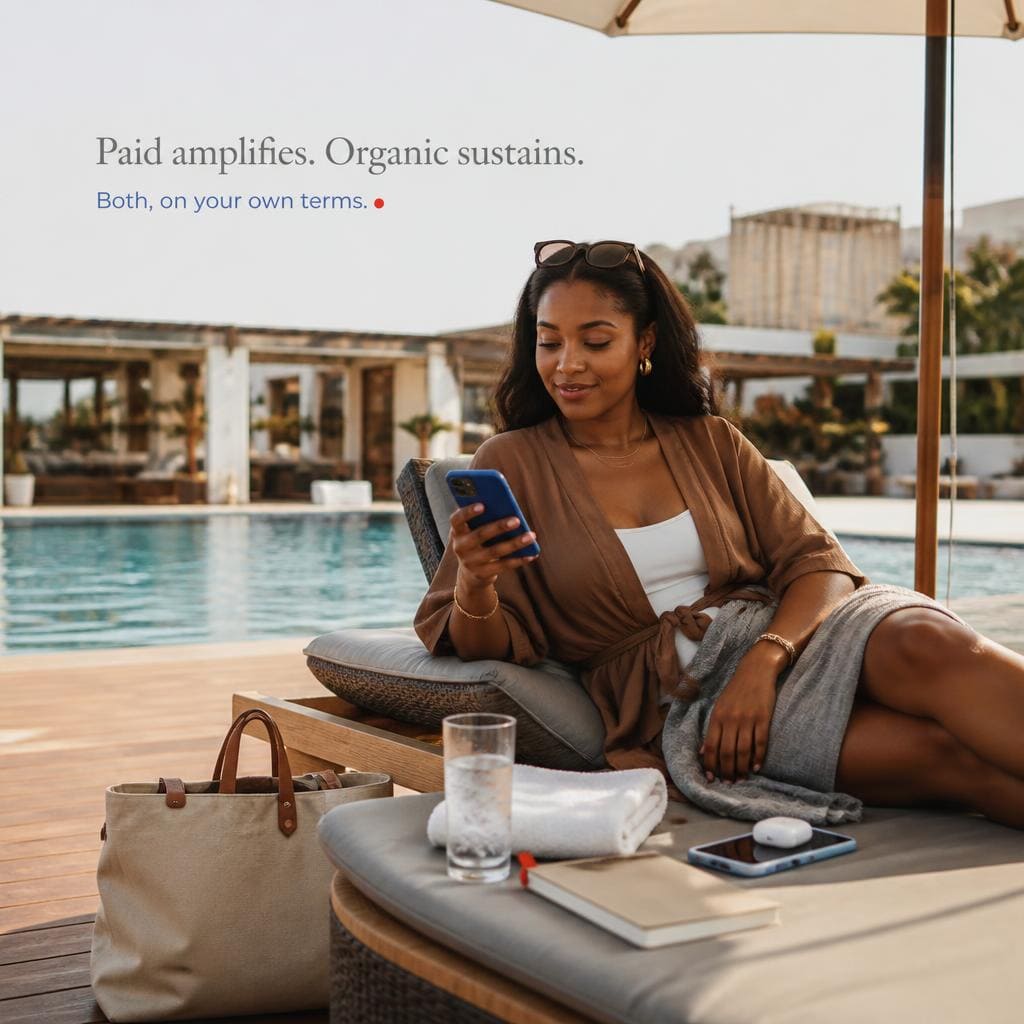 Nigerian influencer mixing organic content with paid promotion