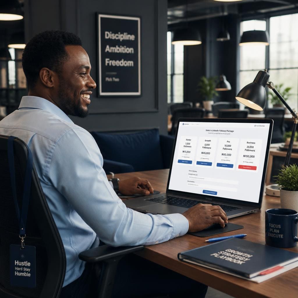 LinkedIn page follower packages for Nigerian companies