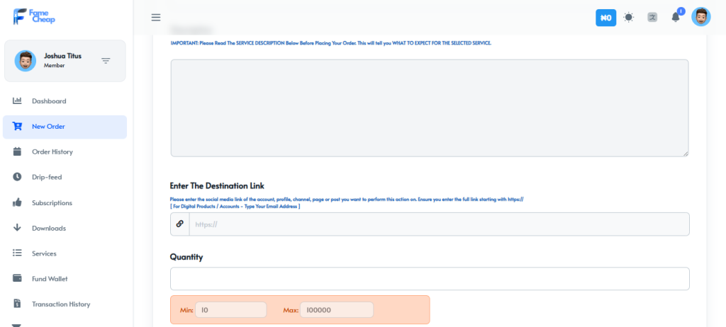 Screenshot showing safe input of LinkedIn public profile link without password sharing