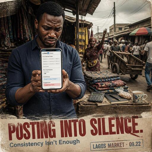 LinkedIn posts getting zero engagement from Nigerian professionals explained